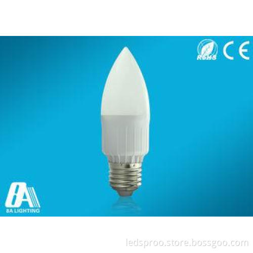 180 Degree Frosted E27 Candle LED Replacement Light Bulbs 3